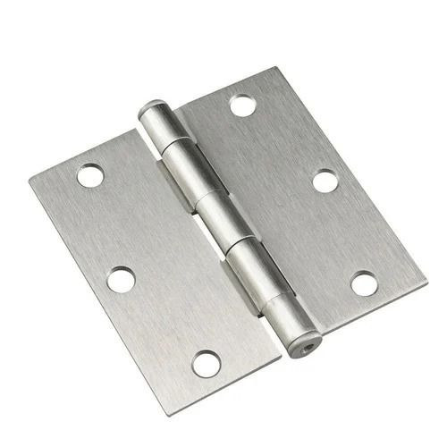 Silver 4 Inch 270 Grams Polished Finished Mild Steel Hinge For Door Fitting