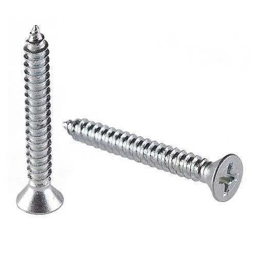 4 Inch Long Corrosion Resistant Polished Finish Aluminum Screw For Industrial Use