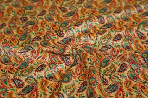 Cool Multi Color 160-250 Gsm Printed Pattern Velvet Fabric