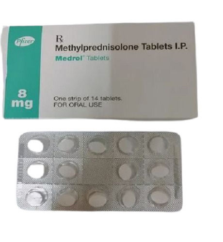 Pack Of 14 Tablets And 8 Mg Methylprednisolone Tablets I.P. General Medicines