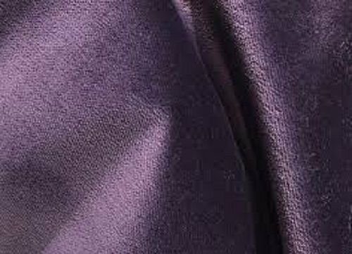 Purple Plain Pattern Light Texture Velvet Fabrics For Doll Making 