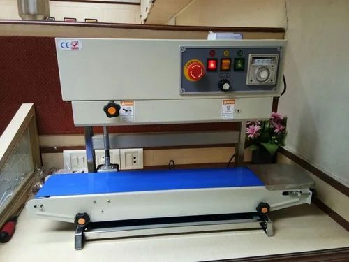 Semi Automatic 220 Volt Mild Steel Vertical Band Sealer