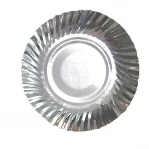 Silver Paper Plate