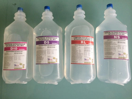 Transparent Plastic Iv Fluide Bottle For Hospital Use