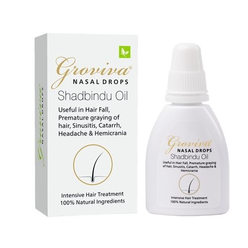 15ml Groviva Ayurvedic Nasal Drops For Hair Treatment