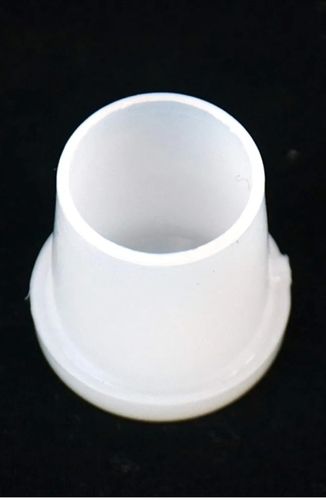 20mm White Round Polished Plastic Pipe Cap