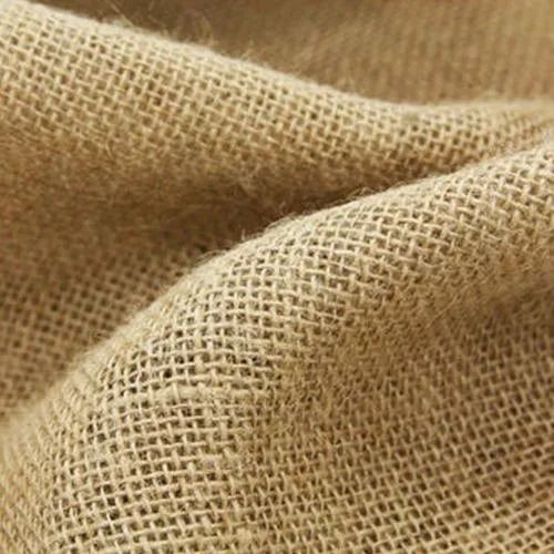 80 Meter Long 44 Inch Wide Washable Knitted Cotton Jute Fabric For Garments 