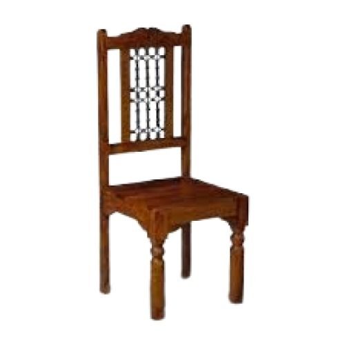 Brown 96 X 56 X 55 Cm Painted Solid Design Teak Wooden Chair