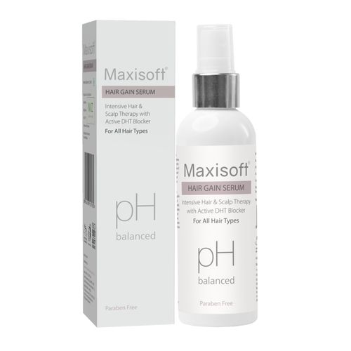 Maxisoft पैराबेन फ़्री Ph बैलेंस्ड हेयर गेन सीरम (100ml)