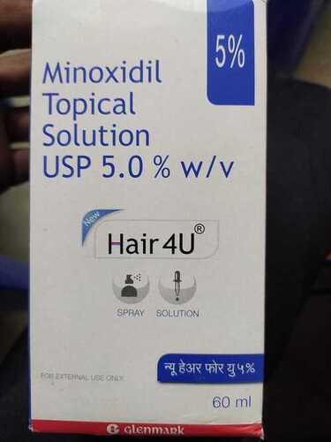 Minoxidil Topical Solution - 5% Medicine Grade, 100% Pure Liquid for Pharmaceutical Applications 