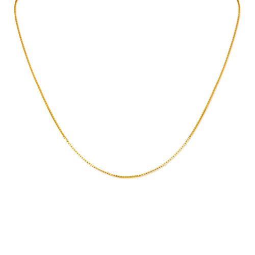 Sophisticated Polished Anti-tarnish Gold Chain For Anniversary And Gift