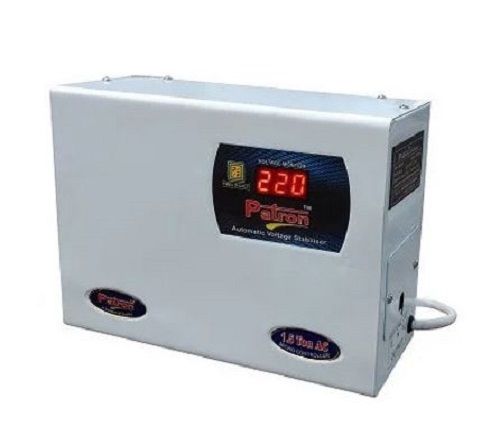 240 Volt Rectangular Mild Steel Single Phase Digital Ac Stabilizer Ambient Temperature: 50 Celsius (Oc)