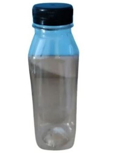 300 Ml Round Transparent Screw Cap Pet Plastic Bottle  Height: 9 Inch (In)