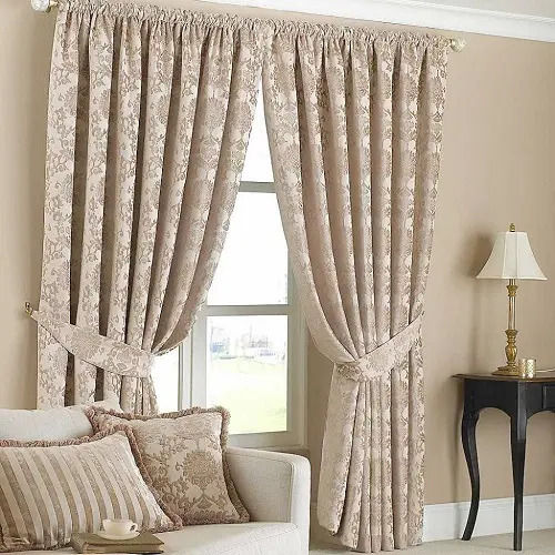 7-8 Feet Designer Curtains For Home And Hotel Use