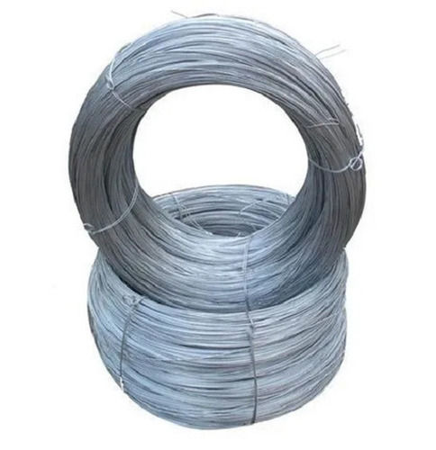 Silver Galvanized Polished Plain Weatherproof Mild Steel Binding Wire For Construction 