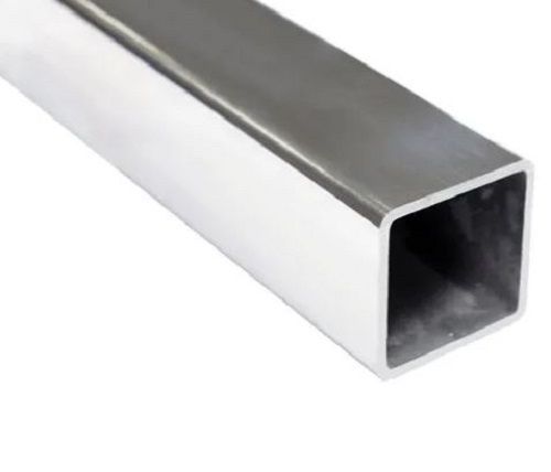 Silver Galvanized Stainless Steel Square Pipes For Construction Purpose 