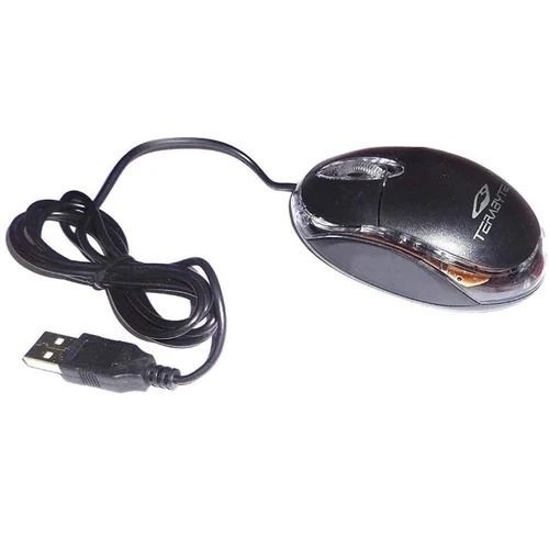Light Weight Plain Right Hand Orientation 3 D Plastic Wired USB Mouse