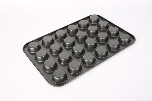 Non-Stick Scratch Resistant Coating Mini Muffin Tray For Bakery