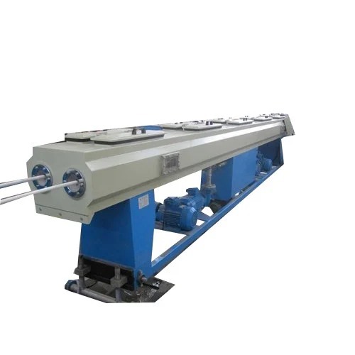 Stainless Steel Pipe Manufacturing Machine - 20 Horsepower Semi-Automatic Operation 1.5 Ton/Day Capacity Blue Epoxy Coating Three Phase CNC Technology