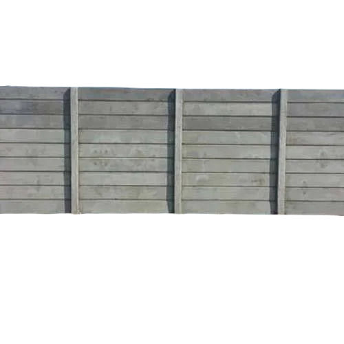 Water Resistance Plain Matte Finished Rcc Compound Wall For Boundary And Garden