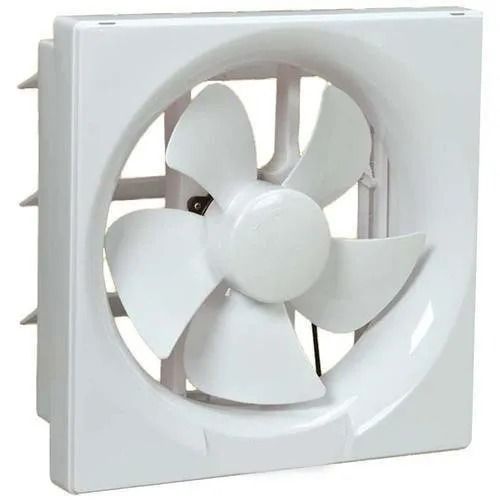 White Plastic Body Wall Mounted 220 Volt 225 Rpm Speed Electrical Ventilation Fan