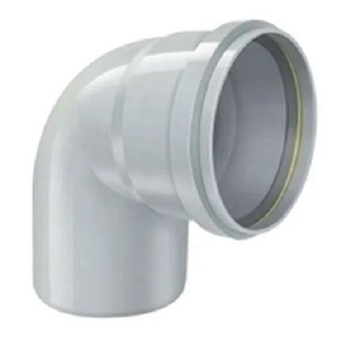 Gray Premium Quality 10 Mm Thick Round Plain Polished Pvc Swr Fittings 