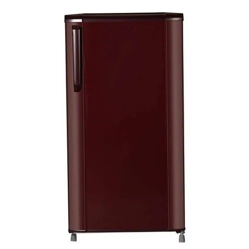 Rectangular Plain Polished Modern Shiny Single Temperature Electric Metal Refrigerator Capacity: 192 Liter/Day