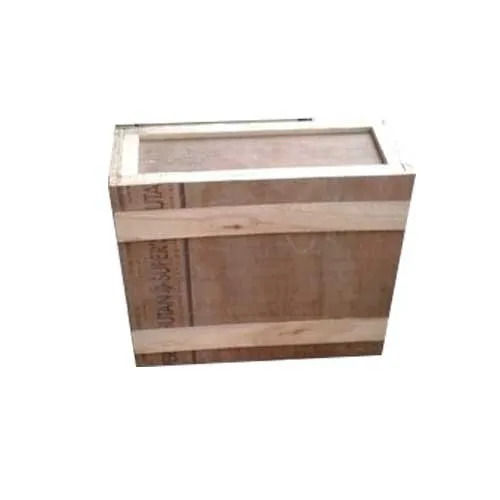 Rectangular Waterproof Matte Lamination Plywood Packaging Box For Shipping