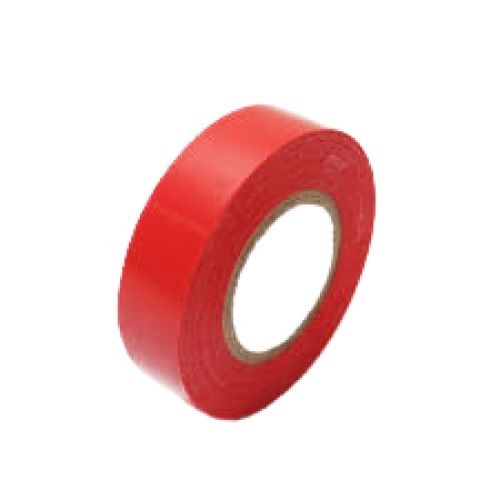 Round Shape Single Side Red Pvc Electric Tape Elongation: Temperature Rating