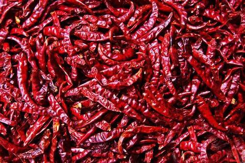 Sun Dried Red Chilli With Stem For Cooking Use