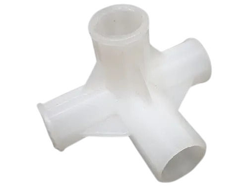 White 1 Inch Round 20 Gram Plastic Joint For Electric Fittings 