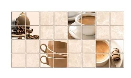 Multi Color 15X12 Inches And 12 Mm Thick Polished Ceramic Kitchen Wall Tiles 