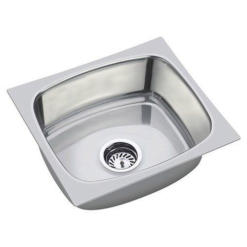 Bowl Shape Color Style And Flushing Technology 20X16 Inch Polished Finish Corrosion Resistant Stainless Steel Square Sink For Kitchen