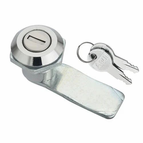 Chrome Finish Key Type Lock For Electrical Panel Board