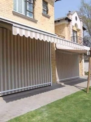 Commercial Windows Triple Layer Awnings