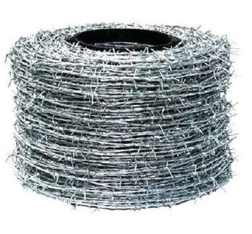 Excellent Quality And Durable Polished Galvanized Iron Barbed Wire  Application: Food Industry