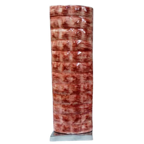 Innovate Surrounding Cylindrical Lightweight Hard Wear Resistant Decorative Flower Vase For Home Bottom Diameter: 10  Centimeter (Cm)