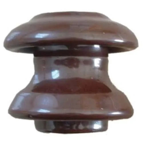 Modern Weatherproof Plain Painted Coated Round Porcelain Shackle Insulator Application: Industrial