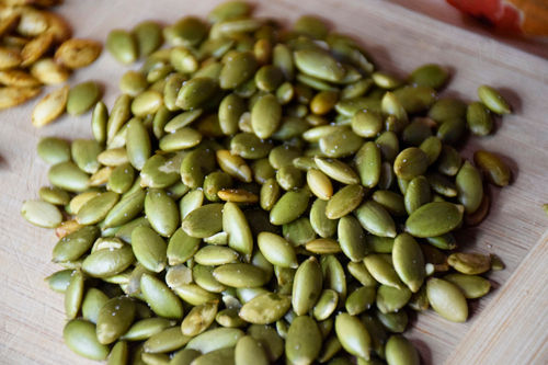 Natural Green Organic Pumpkin Seeds Good For Health