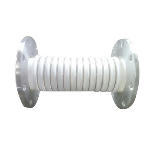 White 10 Bar Pressure Powder Coated Round Ptfe Bellow For Industrial Use