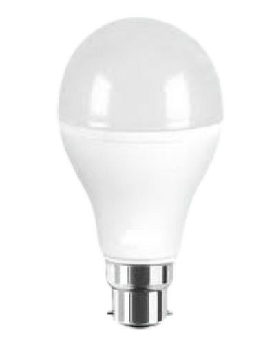 15 W White Round Shape Ceramic Led Bulb Design: Plain