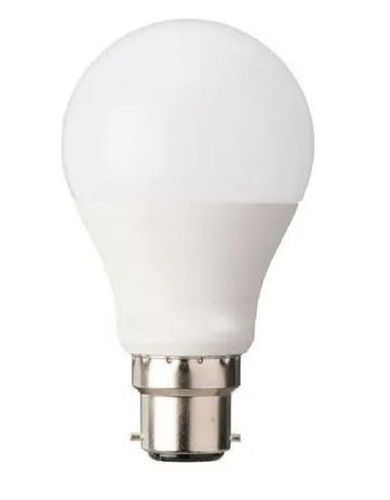 White 15 Watt Power Round Plain Ceramic Led Bulb For Home Use