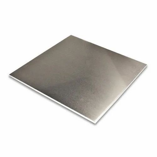 Silver 20X20 Inches Square Corrosion Resistance Polished Aluminum Plate