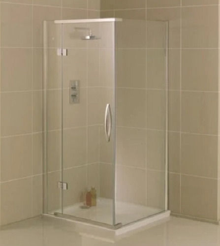 23.2 Kilograms Polished Glossy Finished Transparent Glass Shower Door