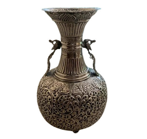 3.2 Kilogram 60 Hcr Polished High Strength Silver Vase