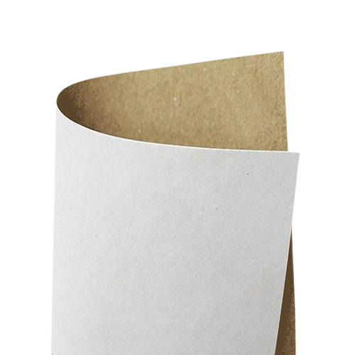 60X90 Cm 1 Mm Thick Eco Friendly Plain White Top Kraft Liner Density: 15 Gram Per Cubic Meter (G/M3)