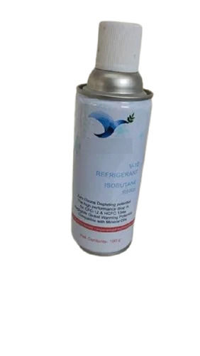 99 Percent Pure 0.58 Bar 170 Ml Gwp Hcfcs Vfro R600a Refrigerant Gas