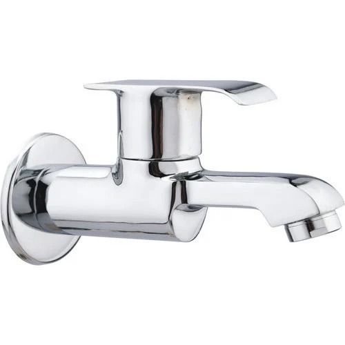 Silver Corrosion Resistance Glossy Finished Stainless Steel Bathroom Tap