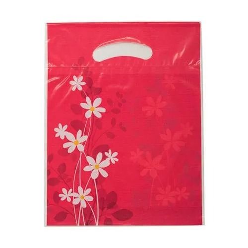 Hand Length Handle Plain Dyed Printed D Cut Bag For Shopping Purpose  Bag Size: 10X14 Inches