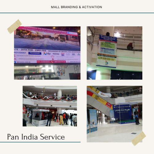 Indoor Mall Business Promition Exhibition Stall Services By Brandland Advertising Pvt Ltd